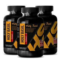 liver cleanse – HOLY BASIL LEAF EXTRACT 745mg – kidney stone breaker – 3 Bottles