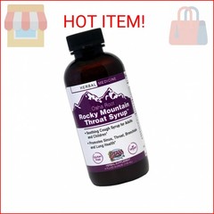 Herbs Etc. Rocky Mountain Throat Syrup – Supports Throat Wellness – Soothing Lun