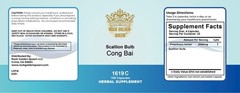Rock Golden Queen Cong Bai, Scallion Bulb, 100 Capsules/Bottle, 2 Bottles