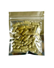 Natural Insulin Plant Leaves Capsules (1100mg) Organic Herbal Costus Igneus Pure