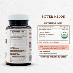 Secrets Of The Tribe Bitter Melon Capsules, 500 mg