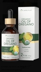 Carlyle Organic Oil of Oregano Herbal Supplement – 2 fl oz