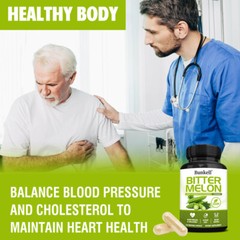 Bitter Melon Extract Capsules – Weight Management, Blood Sugar Balance