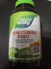 Nature’s Way Fenugreek Seed 320 vcaps