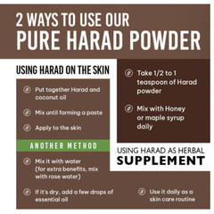 Harad Powder/Terminalia Chebula/Haritaki – Herbal Supplement, Pure | 200 Grams
