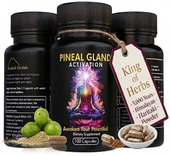 Kailash Herbals Pineal Gland Activation – Haritaki & Turmeric for Third Eye…