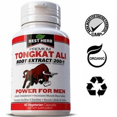 2x Men Power Tongkat Al LONGJACK PASAK BUMI ROOT EXTRACT 200:1 STAY Hard 120 qty
