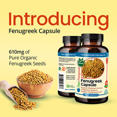 TrueMed Fenugreek Non-GMO & Gluten Free Extract Seed Supports Supplement 90 Cap