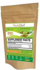 Organic TRIPHALA Powder STRONG Effective Digestive Support Colon Cleanse Detox