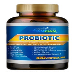 BACTISupport PROBIOTIC NATURAL 100 BILLION CFUs ULTRA STRENGHT ULTIMATE FLORA