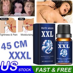 Men’s Organic Enlarger Oil Stay Hard Growth Faster Enhancement 10ML XXXL ~USA