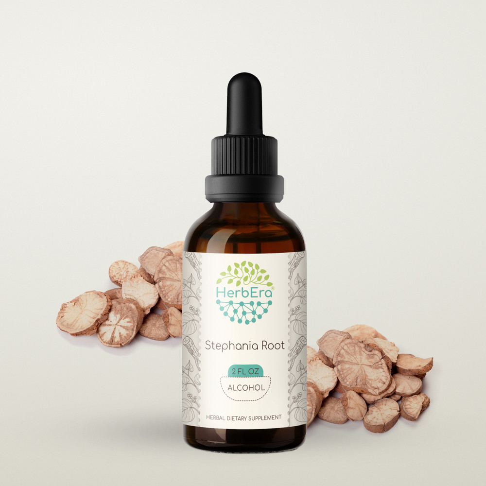 HerbEra Stephania Root Tincture Extract Wildcrafted (Stephania Tetrandra)