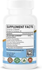 ZEN LIFE HERB LAXMORE I Poop More Max Strength 100% 90 Count (Pack of 1)