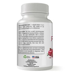 100% Pomegranate Extract 500mg Antioxidant Weight Loss Caps Free Shipping