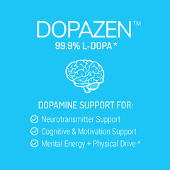 DOPAZEN™ Dopamine Support Supplement – Focus, Memory, Motivation & Clarity