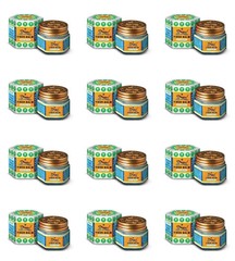 12 X Tiger Balm White | Stuffy Nose & Headache Relief | 9ml Each | Exp: 03/2028