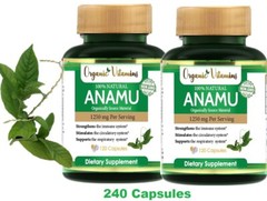 240 capsules Organic Vitamins Support Anamu petiveria alliacea guinea hen weed