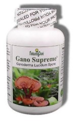Ultra Gano-Supreme Organic Ganoderma Red Reishi Spore Powder 450mg VegiCaps