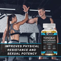 TongkatAl LONGJACK GRADE A STRONGEST ROOT EXTRACT 3450MG 200:1 120 capsules