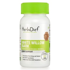 White Willow Bark Extract Capsules 15% Salicin Joint & Muscle Comfort Support