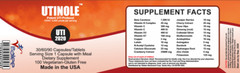 Combo-B- Urinary Tract Infection & Uric Acid Removal Combo (Caps 60ct x2)