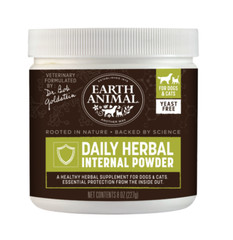 Earth Animal Daily Herbal Internal Powder 8 oz, x99, exp. 04/26