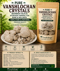 Pure Vanshlochan Crystals – 100% Natural Bamboo Silica