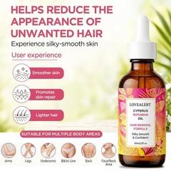 Cyperus Rotundus Oil 60ml Natural Cyperus Rotundus Oil For Hair Removal BodyCare