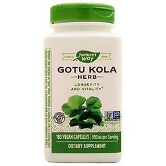 Nature’s Way Gotu Kola Herb 180 vcaps