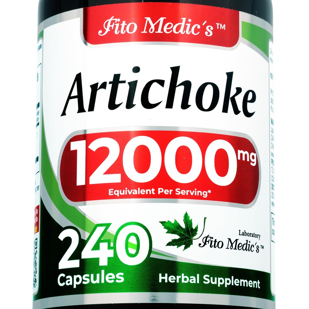 Artichoke Capsules 240 Count | Alcachofa Supplement