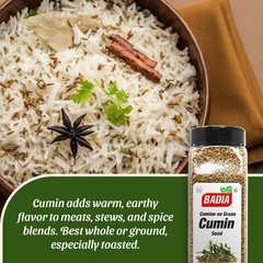 Badia Cumin Seeds, 16 oz – Whole Comino Seeds, Aromatic Flavor for Cooking, S…