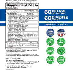 Vital Planet – Flora Ultra Daily Shelf Stable Probiotic Supplement…