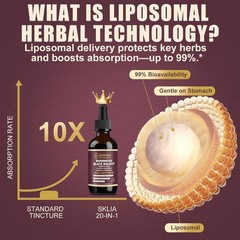 Liposomal Wormwood Black Walnut Cleanse Drops – Gut Support