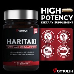 Haritaki Powder 120 Capsules