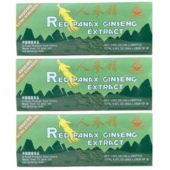 3 Box Red Panax Ginseng Extract Extra Strength 15 Years Old Roots (30 Bottles)