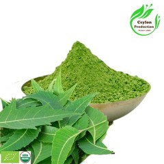 Neem Leaf Powder Ground Organic Azadirachta Indica Herbal Wellness Detox