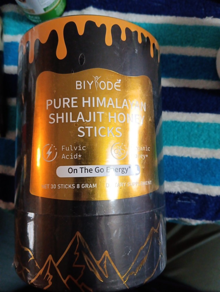 Better Alt Pure Himalayan Shilajit Caramel Honey Sticks Organic – 30 Sticks
