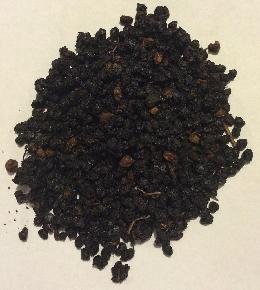 1 oz. Elder Berries Whole (Sambucus nigra) Wildharvested Hungary