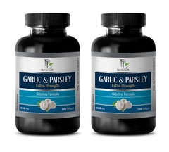 antioxidantes – GARLIC AND PARSLEY (ODORLESS) 2B – organic garlic capsules
