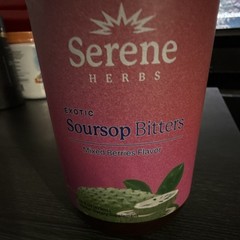 Serene Herbs Soursop Bitters Liquid Mixed Berries GMP Oral Formula 16 fl oz