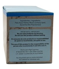 Palo Azul te (té de madera de riñón) 25 bolsitas de té, vegano, 100% natural, he