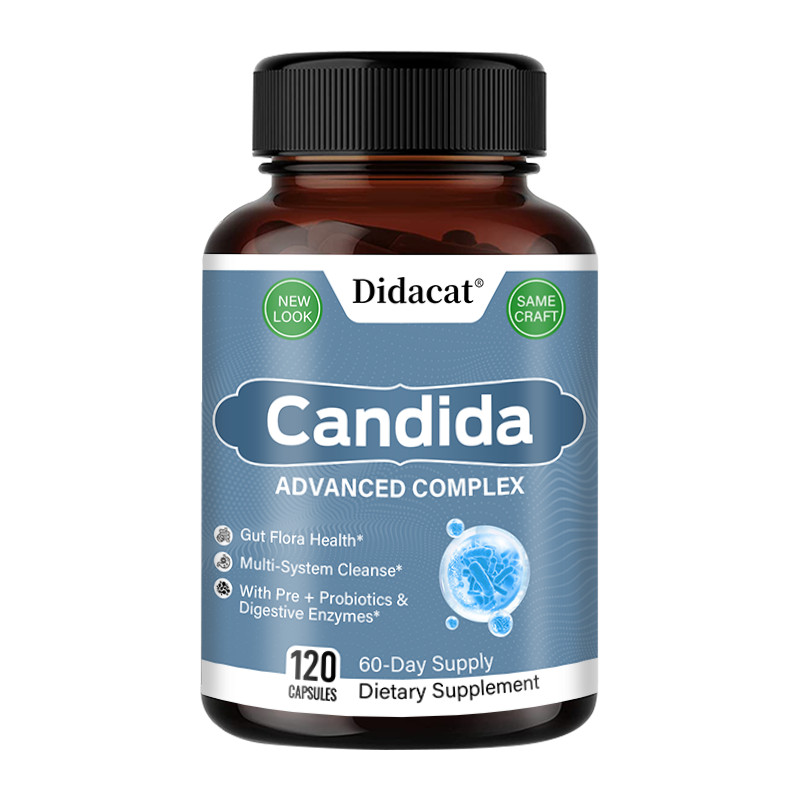 Complex Candida Probiotic Detox Cleanse & Yeast Supplement 30/60/120Capsules