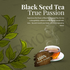 Black Seed Capsules and Herbal Tea – Natural Health Boosters for Wellness