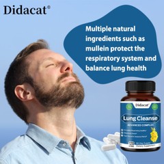 Lung Cleanse Advanced Complex Capsules – Detox, Lung & Respiratory Health