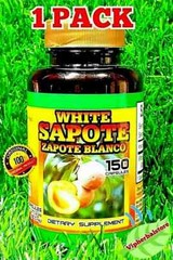 Zapote Blanco White Zapote 150 Caps Support Blood Pressure Support Free Shipping