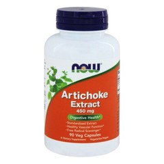 NOW Foods Artichoke Extract 450 mg., 90 Vegetarian Capsules