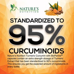 Turmeric Curcumin Supplement – 2400mg Organic 240 Count (Pack of 1)