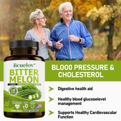 Bitter Melon Capsules Regulates Blood Sugar Levels Weight Loss Enhances Immunity