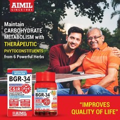 10x AIMIL BGR-34 Herbal Tabs (Box of !0 x 100=1000 Tablets) Ayurvedic Supplement