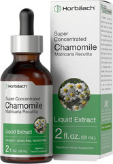 Chamomile Extract Liquid 2oz | Alcohol-Free Tincture | Vegetarian Non-GMO, GF